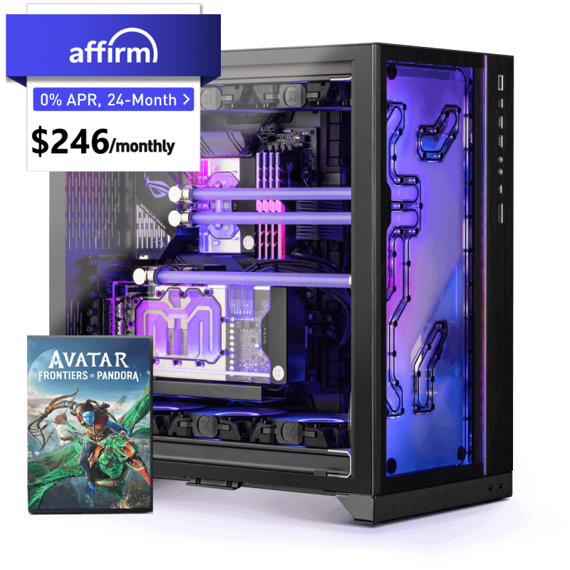 Custom Water Cooled PC Building Service - Tier 4